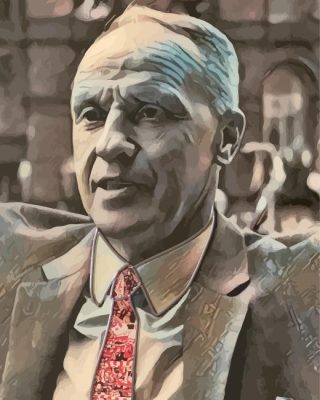 Bill Shankly Art Paint By Number