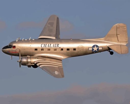 Douglas DC3 Paint By Number