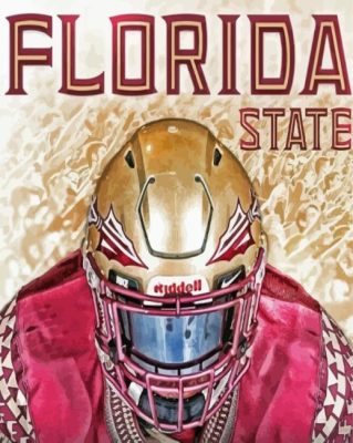 Florida State Seminoles Paint By Number