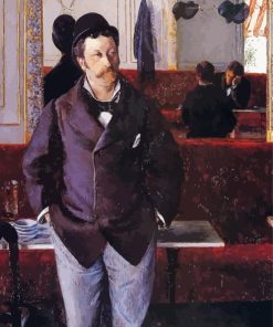 G Caillebotte At The Cafe Paint By Number