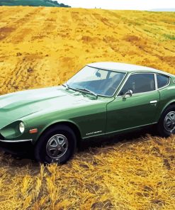 Green 1972 Nissan Fairlady Paint By Numbers