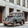 Grey Vintage Land Rover Paint By Number