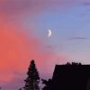 Half Moon Sunset Paint By Numbers