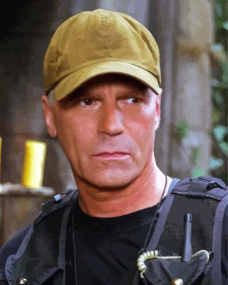 Jack ONeill Stargate Character Paint By Number