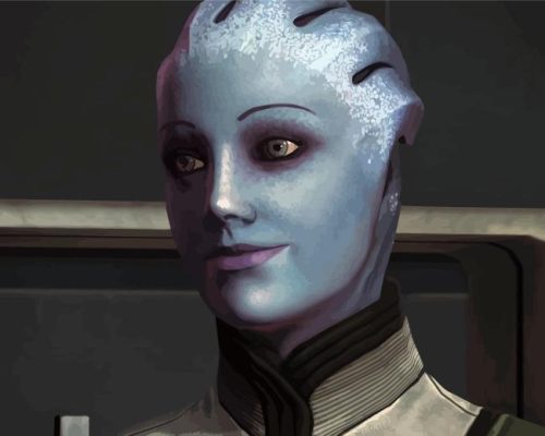 Liara TSoni Game Character Paint By Numbers