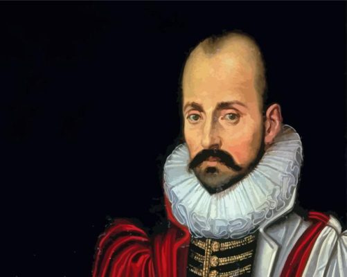 Michel De Montaigne Paint By Number