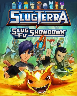 Slugterra Paint By Numbers