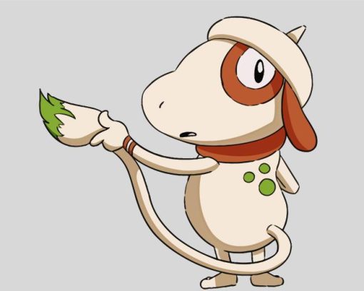 Smeargle Anime Paint By Numbers