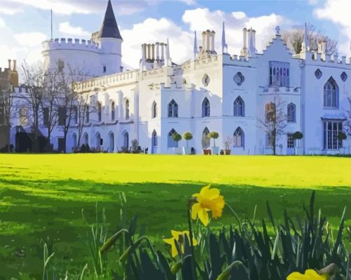 The Strawberry Hill House Paint By Number