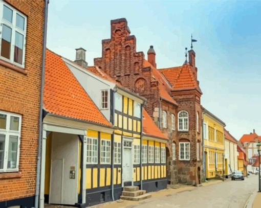 Viborg City Paint By Number