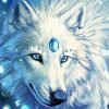 White Wolf Spirit Paint By Number