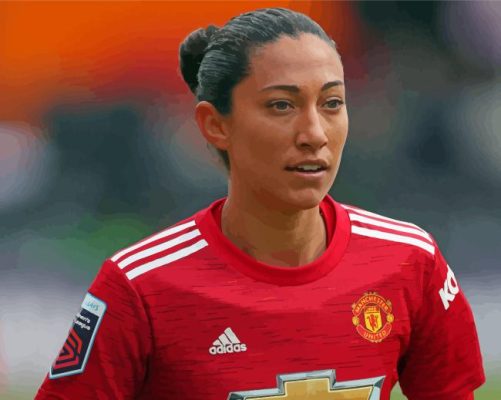 Christen Press Soccer Player Paint By Numbers