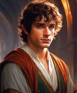 Frodo Baggins Art Paint By Numbers