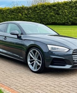 Grey Audi A5 Car Paint By Numbers