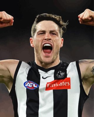 Jack Crisp Collingwood Paint By Number