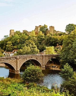 Ludlow Bridge Paint By Numbers