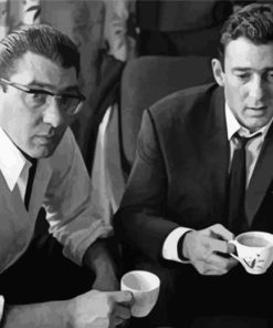 Monochrome Kray Twins Paint By Number