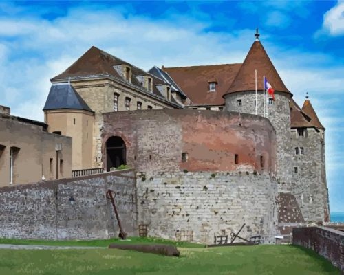 Museum Of Dieppe Paint By Numbers