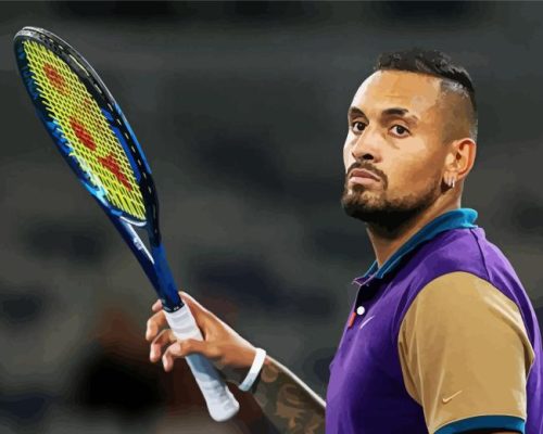 Nicholas Hilmy Kyrgios Paint By Number