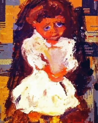 Portrait Of A Child By Chaim Soutine Paint By Numbers