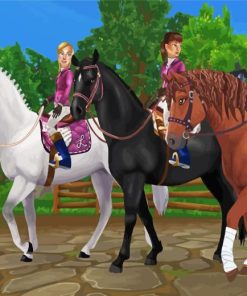 Star Stable Characters Paint By Number