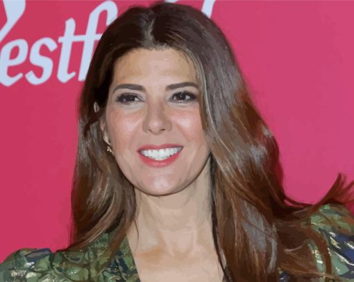 The Actress Marisa Tomei Paint By Number