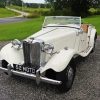 1952 Mg White Car Paint By Numbers