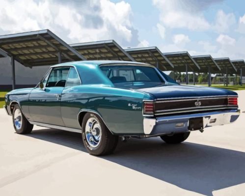 67 Chevrolet Car Paint By Number