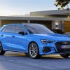 Audi A3 Blue Car Paint By Numbers