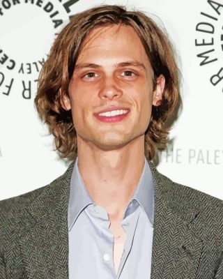 Actor Matthew Gubler Paint By Number