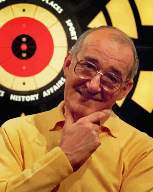 Actor Jim Bowen Paint By Number