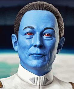 Admiral Thrawn Paint By Numbers