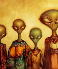 Alien Family Paint By Number