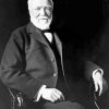 Monochrome Andrew Carnegie Paint By Number