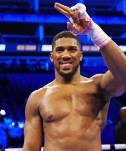 Anthony Joshua Boxer Paint By Number