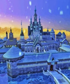 Arendelle Castle Paint By Numbers