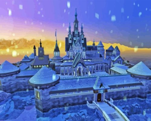 Arendelle Castle Paint By Numbers