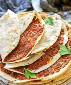 Armenian Lahmacun Paint By Number