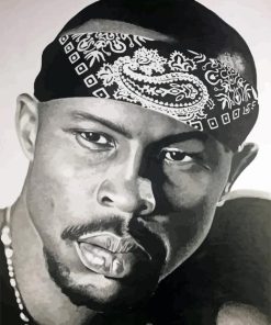 Black And White Avon Barksdale Paint By Number