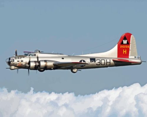 B17 Aluminum Overcast Paint By Number