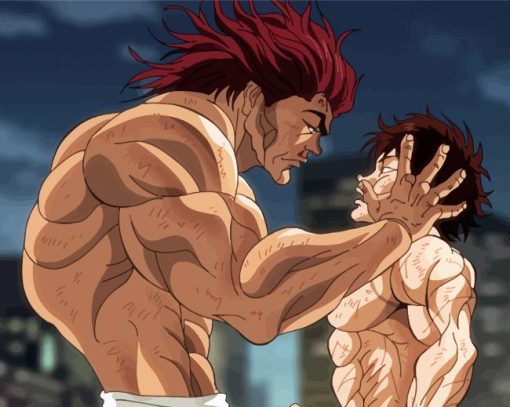 Baki Hanma The Grappler Paint By Number