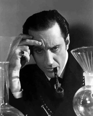 Basil Rathbone Actor Paint By Numbers