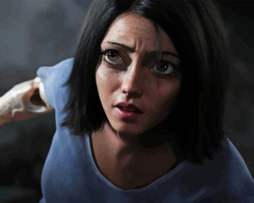 Battle Angel Alita Paint By Numbers