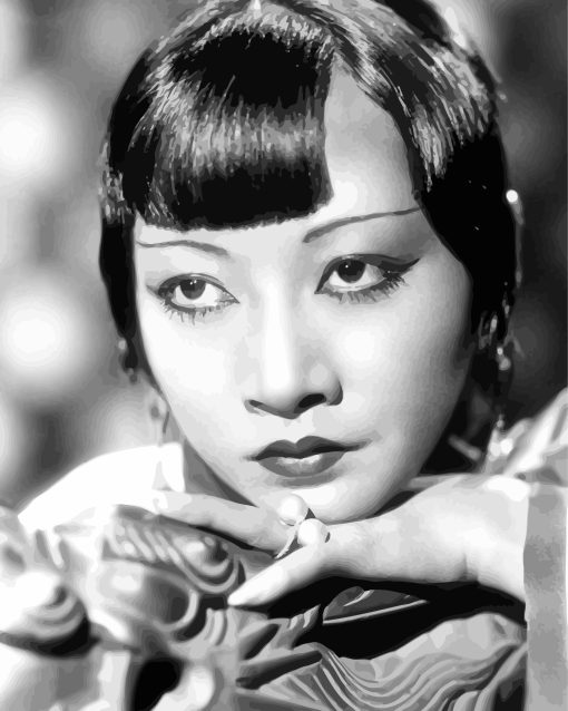 Beautiful Anna May Wong Paint By Numbers