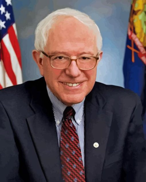 Bernie Sanders Paint By Number