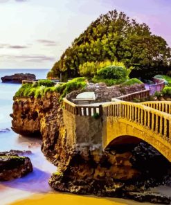 Biarritz France Europe Paint By Numbers