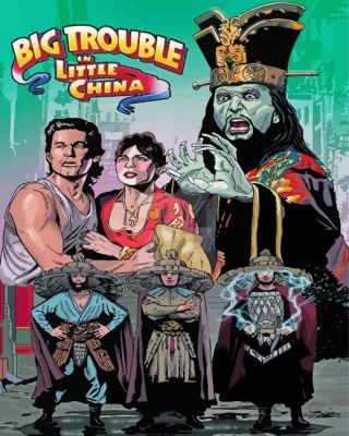 Big Trouble In Little China Paint By Number