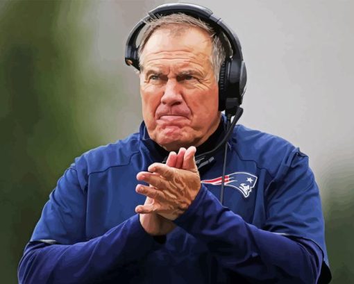 Bill Belichick Paint By Numbers