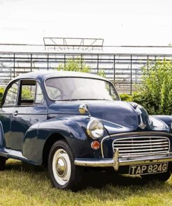 Black Morris Minor Car Paint By Numbers