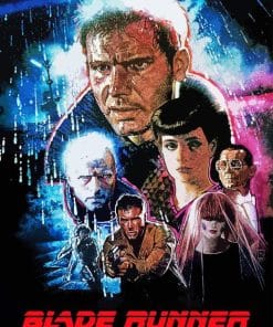 Blade Runner Movie Poster Paint By Number